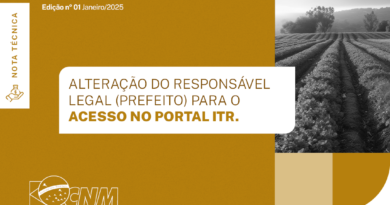 Nota Técnica da CNM orienta prefeitos(as) sobre Imposto Territorial Rural