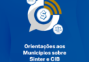 AROM divulga Nota Técnica que orienta municípios sobre Sinter e CIB