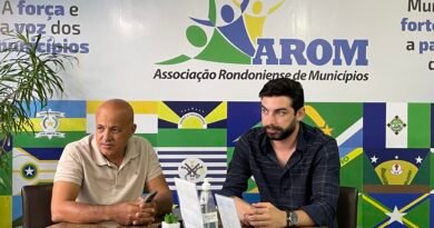 Prefeito de São Miguel do Guaporé acompanha projetos de infraestrutura desenvolvidos pela AROM
