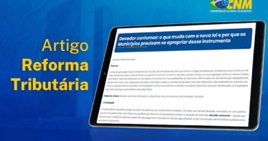 Reforma Tributária: artigo do CTAT analisa impactos da Lei Complementar 225/2026 para os municípios