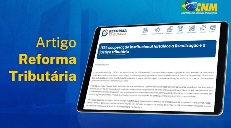 Artigo destaca caminhos para aprimorar arrecadação do ITBI nos municípios