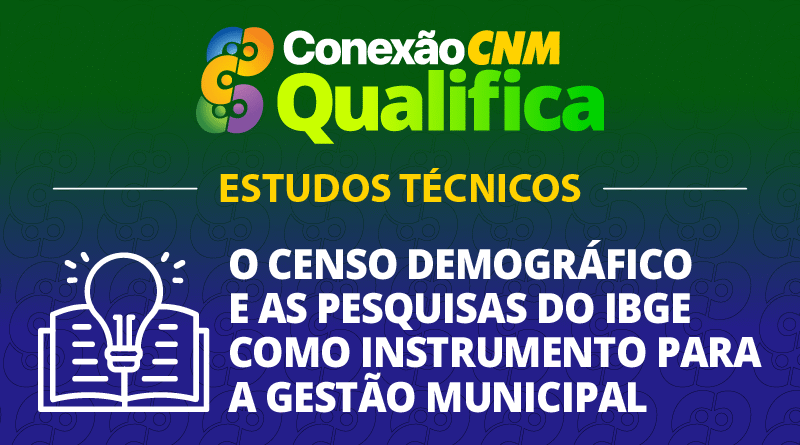 Capacitação no próximo dia 16 abordará sobre o uso estratégico de dados do IBGE na gestão pública municipal