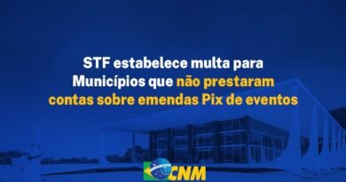 STF estabelece multa para Municípios que não regularizarem prestação de contas de emendas especiais destinadas a eventos