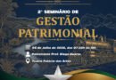 AROM reforça convite da SEPAT para o II Seminário de Gestão Patrimonial; inscrições vão até 05 de julho