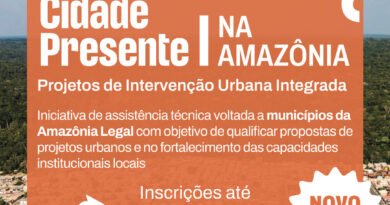 AROM divulga chamamento que oferece assistência técnica para projetos urbanos integrados na Amazônia Legal; inscrições vão até 3 de agosto