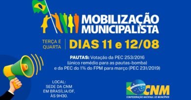 AROM reforça convocação da CNM para nova Mobilização Municipalista em Brasília